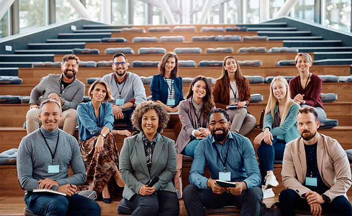 Great audience experiencing a Pivotal designed presentation